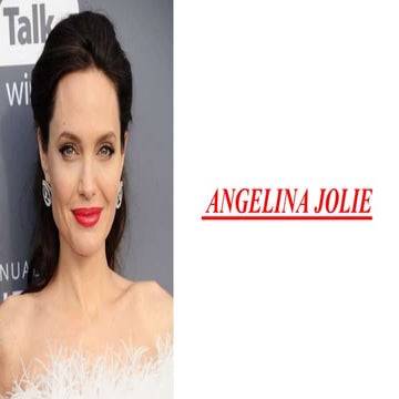 Angelina Jolie