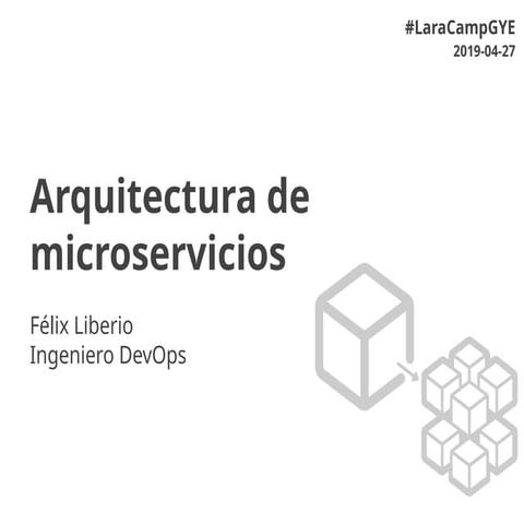 Arquitectura de microservicios