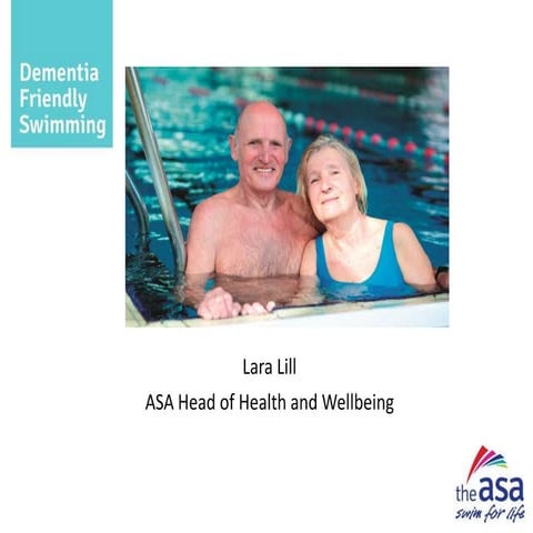 Dementia Friendly Swimming
