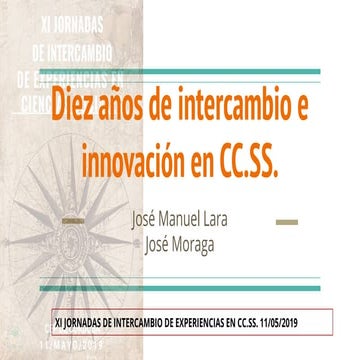 Lara moraga diez intercambio e innovacion en cc.ss.