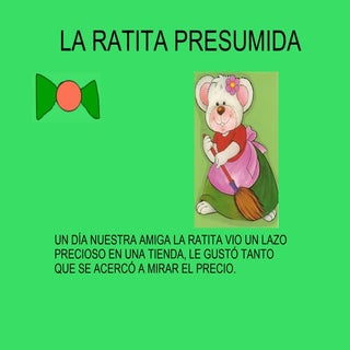 CUENTO MATEMÁTICO DE LA RATITA PRES...
