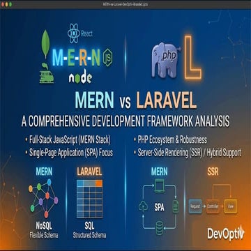 Comprehensive 2026 MERN vs Laravel Stack Comparison for Developers and ...