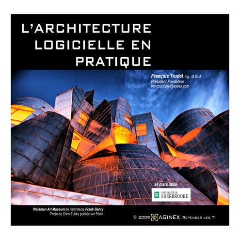 L Architecture Logicielle En Pratique