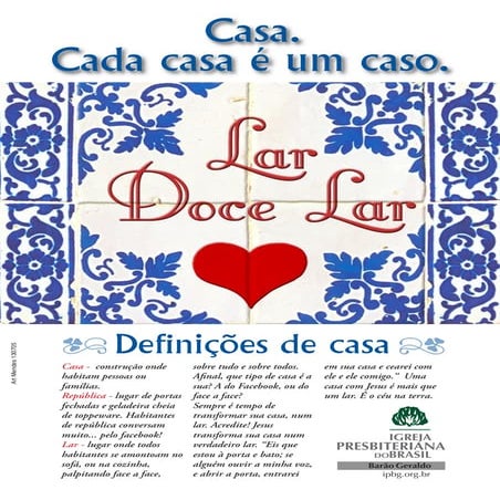 Lar doce lar | PDF