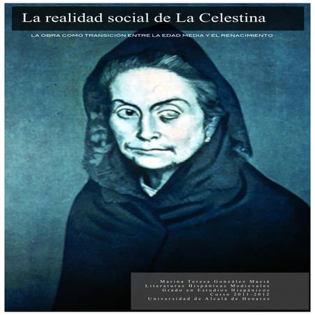 La realidad social de la celestina