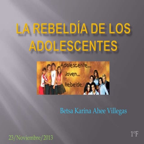 Causas Y Motivaciones De La Rebeldía En Los Adolescentes – PWQAVC