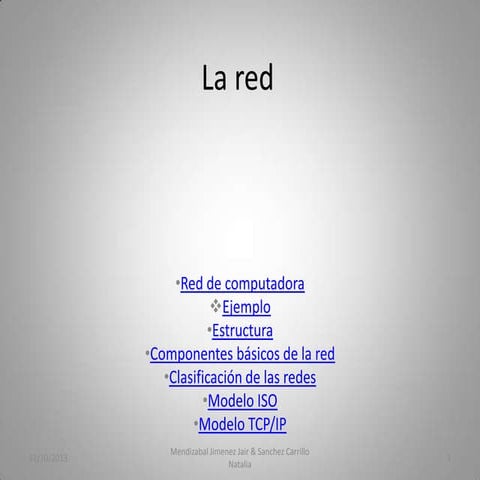 red de computadoras