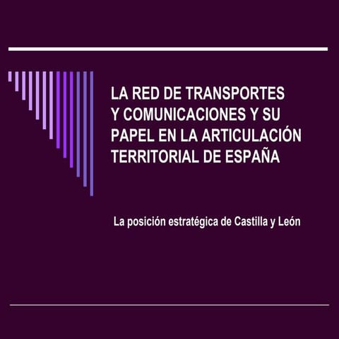 La red de transportes