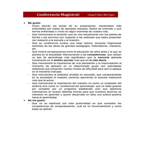 La reforma educativa