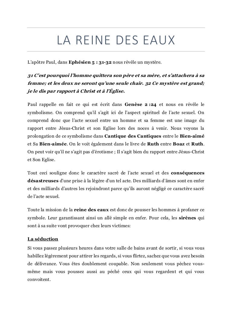 Comment Se Repentir De La Fornication Avant Le Mariage