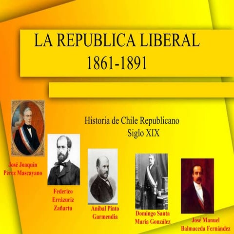 Línea de tiempo de chile en el siglo xix | DOC