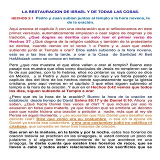 La restauracion de todas las cosas