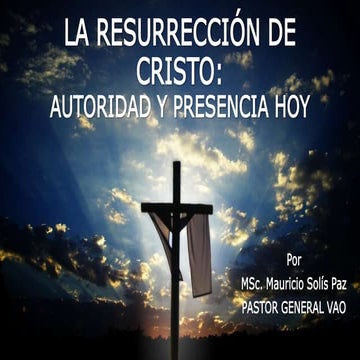 La resurrección de cristo