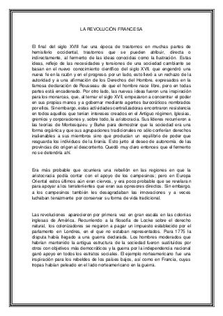 La Revolución Francesa