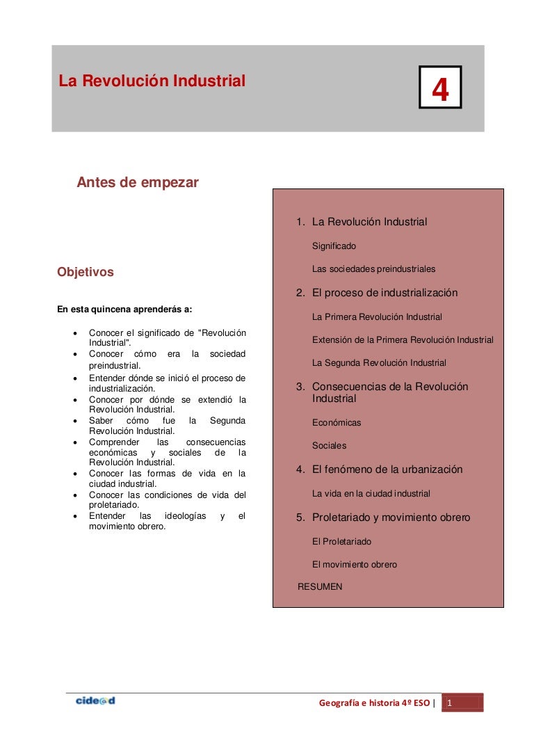 3 La Revolucion Industrial