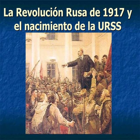 Revolución rusa 1917 | PDF