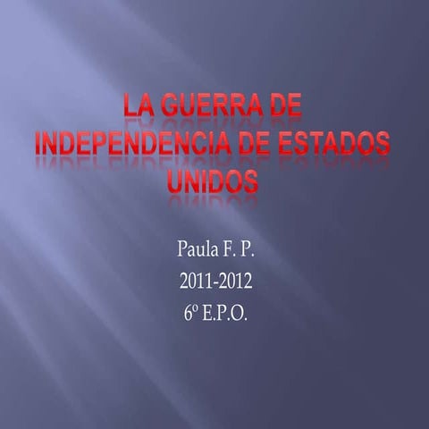 La revolucion americana