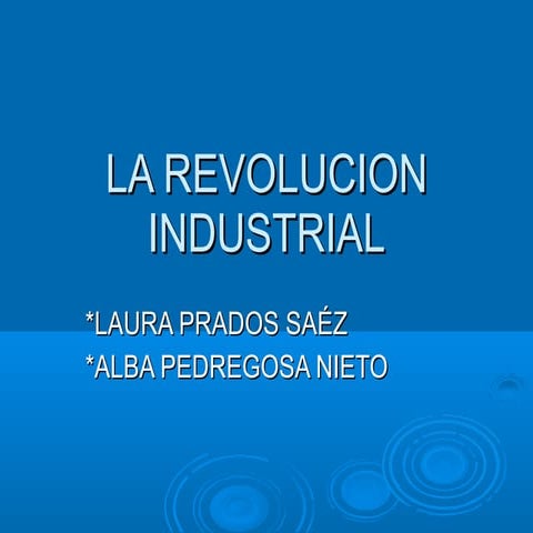 La revoluvion industrial