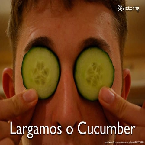 Largamos o cucumber