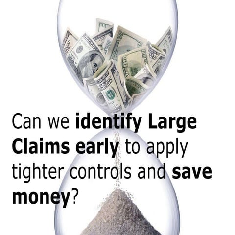 Predicting Large Claims