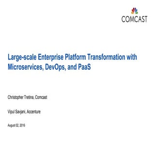 Large-Scale Enterprise Platform Tra...