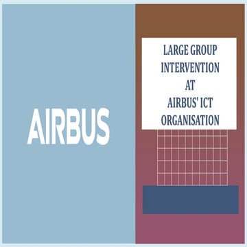 Large group intervention at airbus