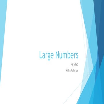 Large numbers