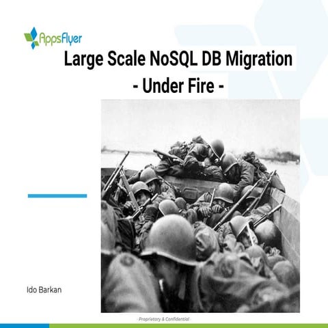 Large Scale NoSql DB Migration Under Fire - Ido Barkan - DevOpsDays Tel Aviv ...