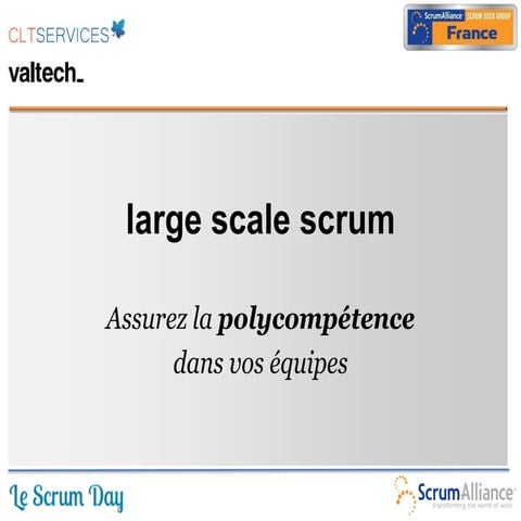 Large Scale Scrum