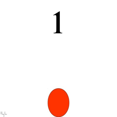 Large wall numberline