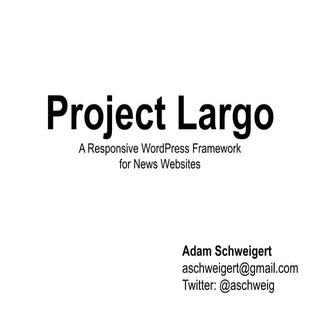 Largo Project: A Responsive WordPre...