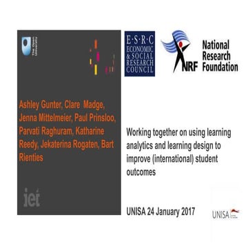 ESRC International Distance Education and African Students Advisory Panel Mee...