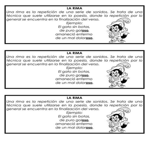 La rima definicion | DOC