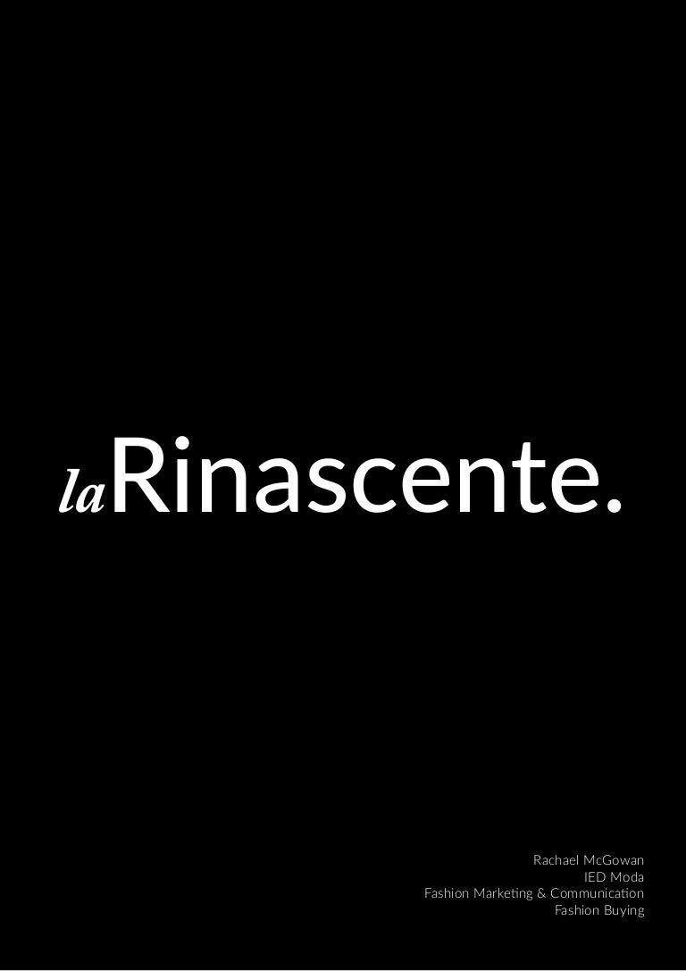 La Rinascente - Fashion Buying
