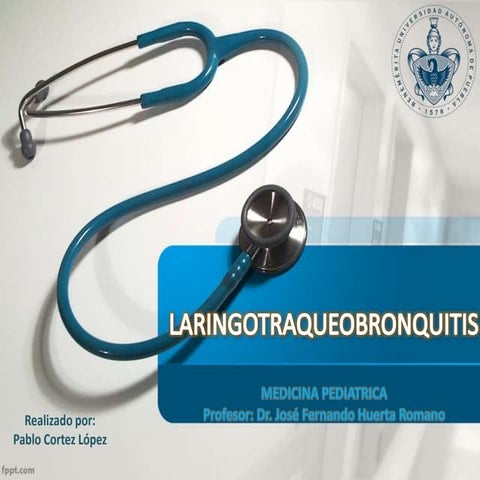 CRUP; Laringotraqueobronquitis