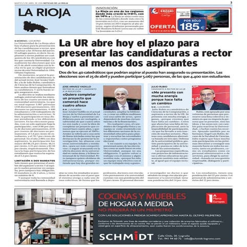 Carta de presentación del candidato a rector de la URJC David Ríos ...