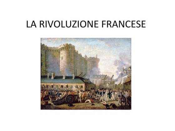 La rivoluzione francese | PPT