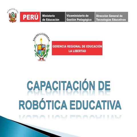 La robótica educativa en el perú