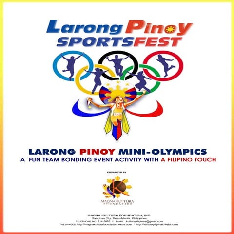 Larong Pinoy Mini-Olympics Company Sportsfest