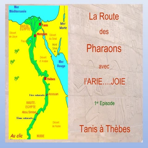 La route des pharaons