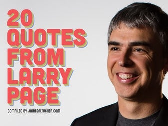 What You Should Learn from Larry Page