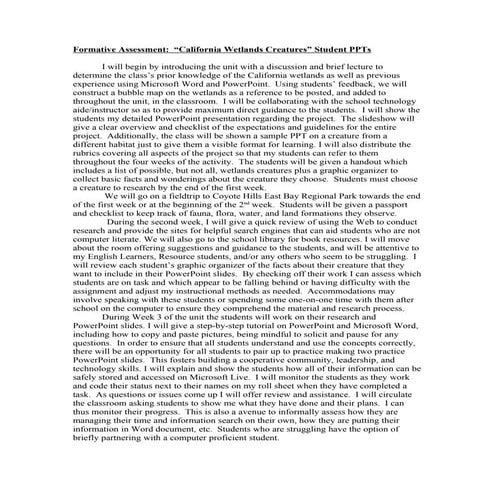 Larsen 551 formative assessment