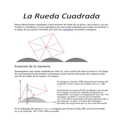 La rueda cuadrada | DOC