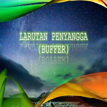 Larutan penyangga