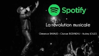 Spotify Management Stratégique