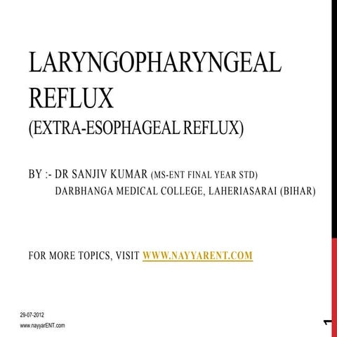 Laryngopharyngeal reflux 2