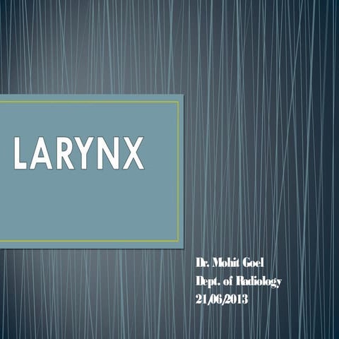 Larynx anatomy ct and mri