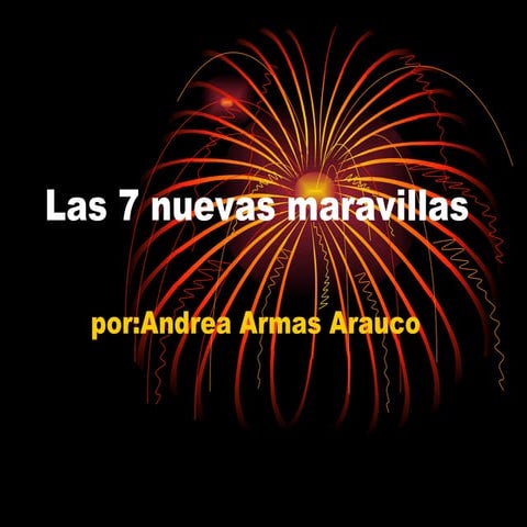las 7 Maravillas