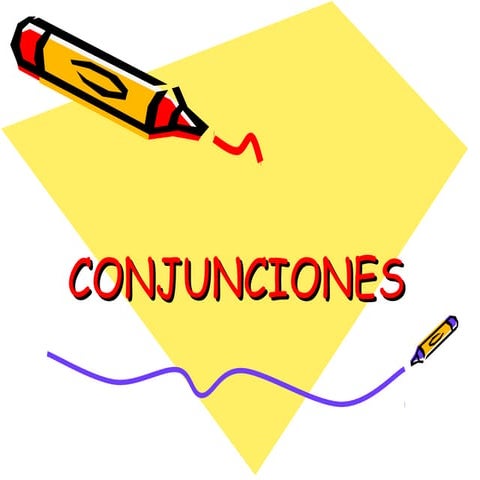 Las conjunciones