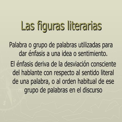 Las Figuras Literarias (Retóricas)